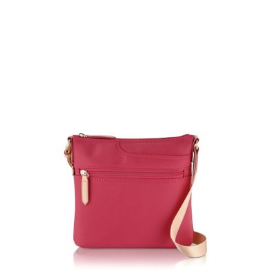 Pink Pocket Essentials small cross body bag